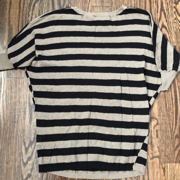 Vince short sleeve stripe sweater xs - Picture 4 of 5